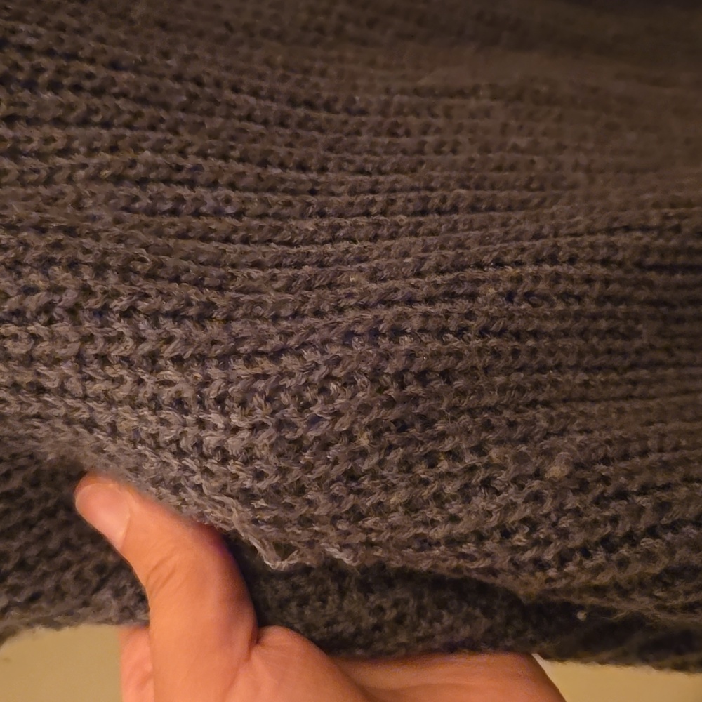Say What? Charcoal Women's Cardigan - Picture 7 of 9